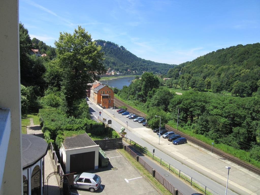 Hotel Lindenhof Königstein an der Elbe Exterior foto