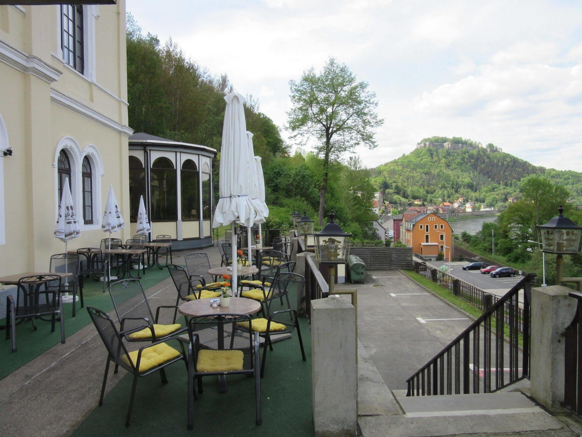 Hotel Lindenhof Königstein an der Elbe Exterior foto