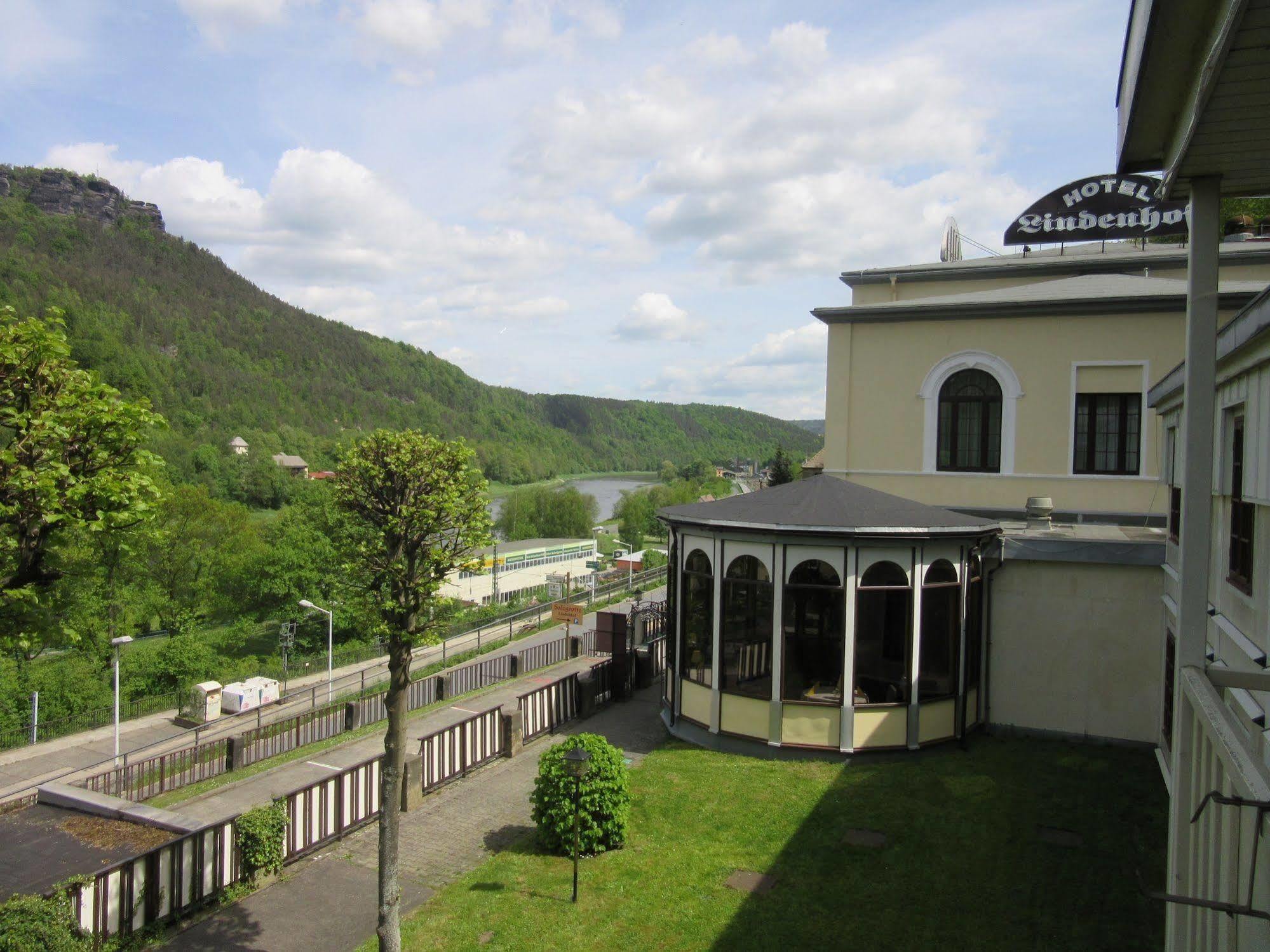 Hotel Lindenhof Königstein an der Elbe Exterior foto
